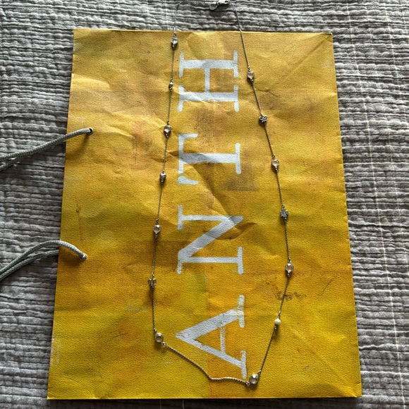 Juicy Couture Long Silver Necklace - Picture 1 of 4